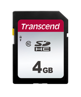 Transcend SDHC 300S 4GB NAND Classe 10