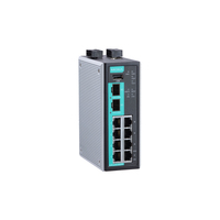 Moxa EDR-810-VPN-2GSFP-T hálózati kapcsoló Vezérelt Gigabit Ethernet (10/100/1000) Szürke