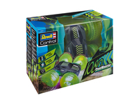 Revell 24633 RC Car Monster 1080 mit 2,4 GHz Fernsteuerung, mit Überschlagfunktion, beidseitig fahrbar, für Super Spins, LED-Beleuchtung, 4WD ferngesteuertes Auto mit Allrad-Ant...