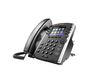 POLY 401 Skype for Business téléphone fixe Noir 12 lignes TFT