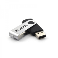 xlyne Swing SWG lecteur USB flash 64 Go USB Type-A 2.0 Noir, Argent
