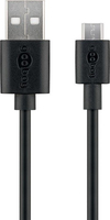 Goobay Micro-USB Fast-Charging and Sync Cable, 1 m