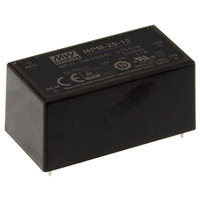 MEAN WELL MPM-20-5 power adapter/inverter 20 W