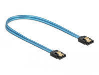 DeLOCK 82130 SATA kábel 0,5 M SATA 7-pin Kék