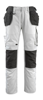MASCOT 14031-203-0618 Pantalons Noir, Blanc
