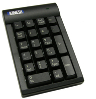 Kinesis Low-Force Keypad Numerische Tastatur PC / Server USB Schwarz