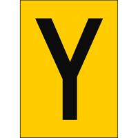 Brady NL7527A4YL-Y self-adhesive label Rectangle Permanent Black, Yellow 1 pc(s)
