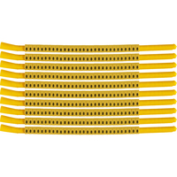 Brady SCNG-18-8 znacznik kablowy Czarny, Żółty Nylon 300 szt.