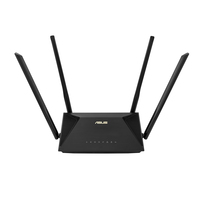 ASUS RT-AX53U router bezprzewodowy Gigabit Ethernet Dual-band (2.4 GHz/5 GHz) 4G Czarny