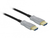 DeLOCK 84133 HDMI kábel 50 M HDMI A-típus (Standard) Fekete, Szürke
