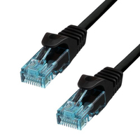 ProXtend 6AUTP-07B câble de réseau Noir 7 m Cat6a U/UTP (UTP)
