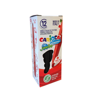 Carioca Jumbo rotulador Negro 12 pieza(s)