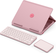 Logitech Casa Pop-Up Desk Różowy Bluetooth QWERTY British English