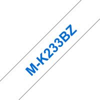 Brother M-K233B label-making tape
