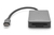 Digitus Lector de tarjetas USB-C, 2 puertos, alta velocidad