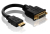 PureLink PI060 adaptador de cable de vídeo HDMI tipo A (Estándar) DVI Negro