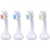 Emmi-dent 65001 toothbrush head 4 pc(s) Blue, Green, Red, White, Yellow