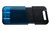 Kingston Technology DataTraveler 80 M USB flash meghajtó 64 GB USB C-típus 3.2 Gen 1 (3.1 Gen 1) Fekete, Kék