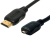 shiverpeaks BASIC-S 2m HDMI kabel HDMI Type A (Standaard) HDMI Type D (Micro) Zwart