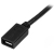 StarTech.com USBUBEXT50CM USB kábel 0,5 M USB 2.0 Micro-USB B Fekete