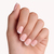 Essence french MANICURE click-on nails Fingernägel Pink, Weiß Monochromatisch