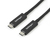 StarTech.com 1m Thunderbolt 3 USB C Kabel (40Gbit/s) - Thunderbolt und USB kompatibel