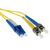 ACT RL7905 Glasvezel kabel 5 m LC ST Geel