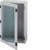 Hager orion+ Obudowa stalowa 500x400x200mm, IP65, drzwi transparentne