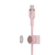 Belkin BOOST↑CHARGE PRO Flex USB cable 3 m USB 2.0 USB C Pink