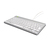 R-Go Tools Compact Break Ergonomische Tastatur R-Go , kompakte Tastatur mit Pausensoftware, QWERTY (UK), Kabelgebunden, Weiß