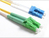 Microconnect FIB447001 InfiniBand és száloptikai kábel 1 M Sárga