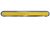 MOEDEL Leitstreifen für taktiles Bodenleitsystem, Edelstahl, Füllung gelb, 35 x 285 mm, 10er VE