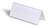 Durable Table Place Name Holder 61 x 150mm - Transparent - Pack of 25