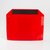 Magnettasche 217x155mm mit Regenklappe für DIN A5, rot
