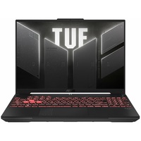 ASUS GAMER NB TUF FA607PV-QT002W 16" QHD+, R9-7845HX, 16GB, 1TB M.2, RTX 4060 8GB, WIN11H, Szürke