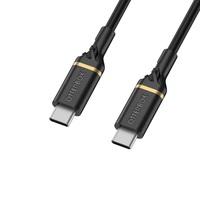 OtterBox Cable USB C-C 1M USB-PD Negro
