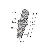 Sensor induktiv BI8-M18E-VP6X-H1141