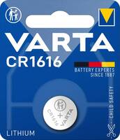 Varta Professional Electronics CR1616 Lithium Knopfzelle 3V (1er Blister)