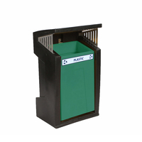 Provincial Recycling Bin - 39 Litre-Light Green-Paper