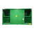 Steel Drum & IBC Storage Cabinet - 2200 Litres-Green
