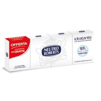 Saponette per mani idratanti con glicerina e ingredienti naturali senza parabeni Neutro Roberts conf. 4x100 g