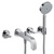 HANSGROHE 39448000 3-Loch-Wannenarmatur AXOR CITTERIO DN 15 UP m Ros. mit Hebel