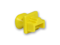 Staubschutzdeckel für RJ-45 Buchse, gelb, Good Connections®