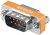 Nullmodem-Adapter, 1 Stk. im Plastikbeutel - D-SUB/RS-232-Stecker (9-polig) > D-SUB/RS-232-Buchse (9