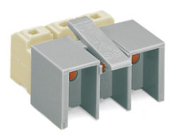 Stecker, 5-polig, Push-Wire-Anschluss, 0,75 mm², weiß/grau, 272-415/272-491