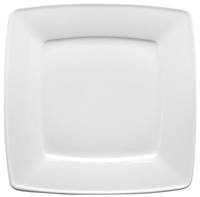 Teller flach Melbourne; 32x32 cm (LxB); weiß; quadratisch; 2 Stk/Pck
