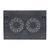 Conceptronic Notebook Hűtőpad 17"-ig - THANA02B (USB, 2x12,5cm, állítható magasság, csúszásmentes, fekete)