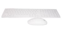 Assy Kbd Wht Hp Wrls Swi+Bri M 928512-CG1, Full-size (100%), RF Wireless, White, Mouse included Toetsenborden (extern)