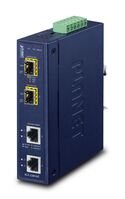IP30 Industrial 2-port Conversores de medios de red