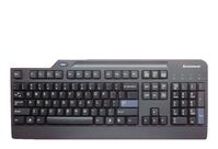 Keyboard (US ENGLISH) FRU03X8100, Standard, Wired, USB, QWERTY, Black Tastaturen